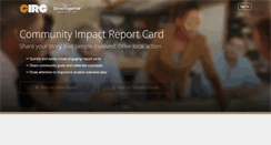Desktop Screenshot of communityreport.org